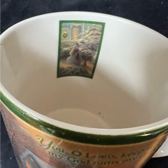 “Blessings of Christmas” Kinkade Mug. 14 oz. - Picture 4 of 8